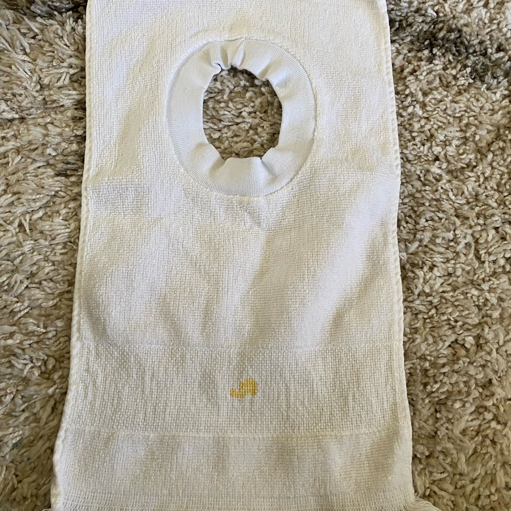 Vintage towel bib